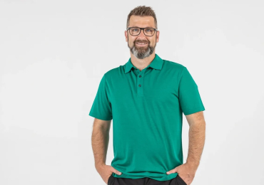 Golf Player Wool Polo Shirt | The Merino Polo