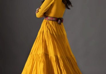 The Sunflower Mustard Voil/Mulmul Dress